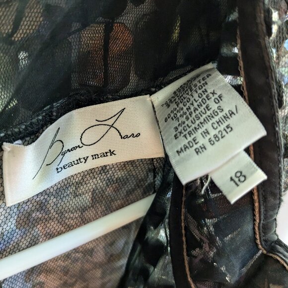 NWOT Byron Lars Couture Dress Runway Sample Size US 16-18 - Picture 4 of 10